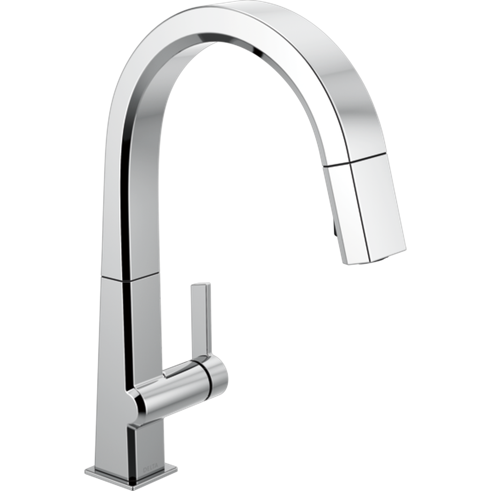 GRIFO COCINA DELTA PIVOTAL MONOMANDO CAÑO EXTRAÍBLE