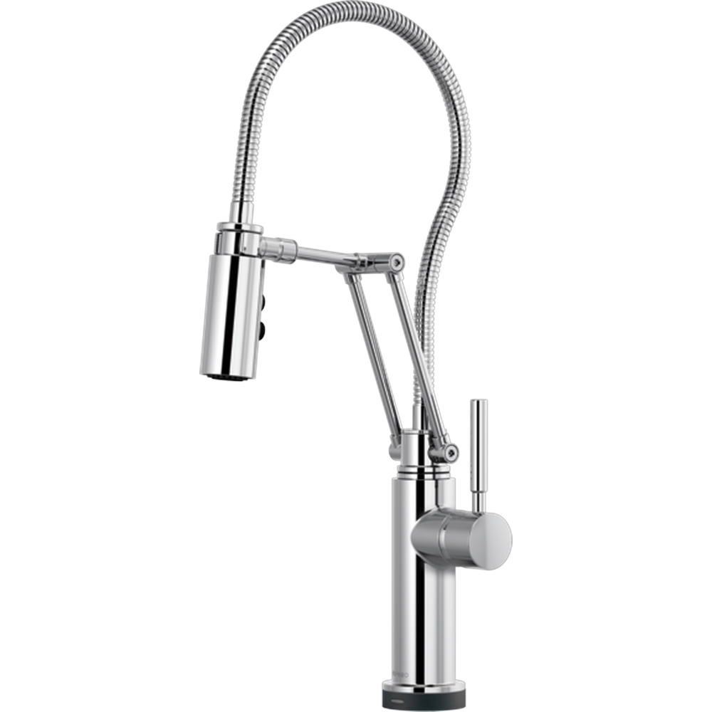 GRIFO DE COCINA BRIZO SOLNA SMARTTOUCH ARTICULADO CON ROCIADOR EXTRAÍBLE