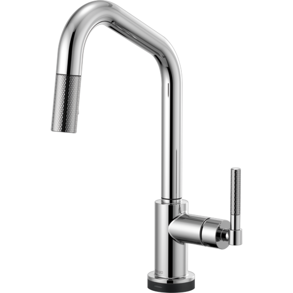 GRIFO DE COCINA BRIZO LITZE SMARTTOUCH, CAÑO ANGULAR Y MANGO ESTRIADO