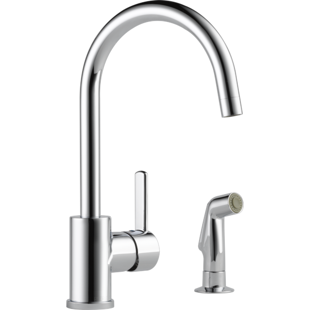 GRIFO DE COCINA MONOMANDO PEERLESS PRECEPT® CON ROCIADOR