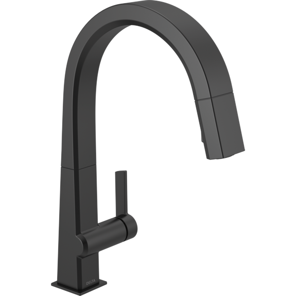 [9193-BL-DST] GRIFO COCINA MONOMANDO DELTA PIVOTAL EXTENSIBLE (Matte Black)