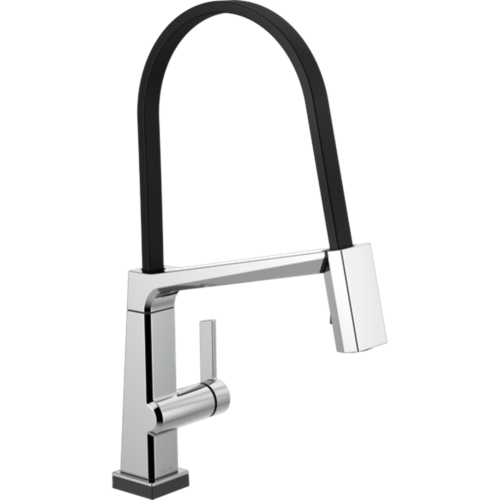 GRIFO DE COCINA DELTA PIVOTAL MONOMANDO CON TECNOLOGÍA TOUCH2O, CAÑO ALTO Y DESPLEGABLE