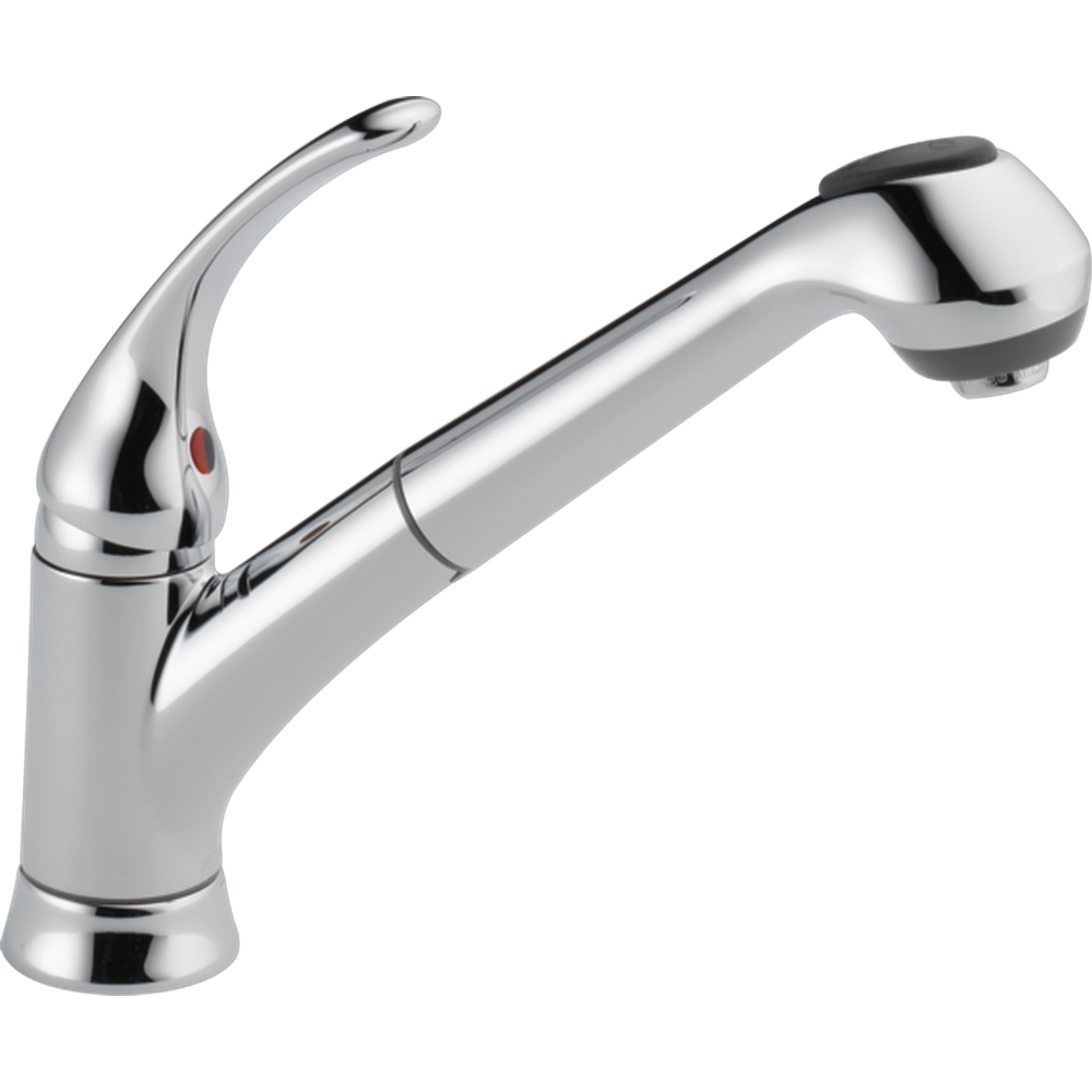 [B4310LF] GRIFO COCINA MONOMANDO EXTRAÍBLE DELTA FOUNDATIONS ALTO (Chrome)
