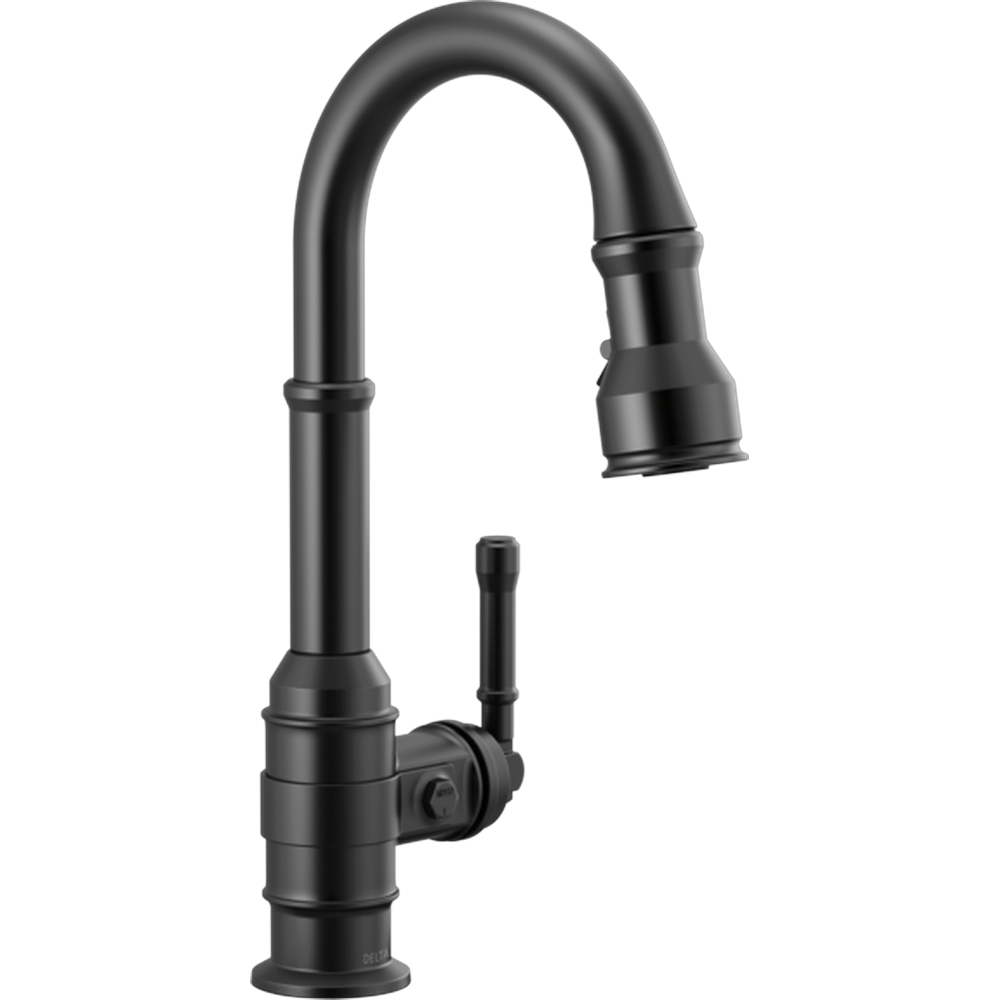 [9990-BL-DST] GRIFO MONOMANDO DELTA BRODERICK PULL-DOWN PARA FREGADERO DE COCINA Y BAR