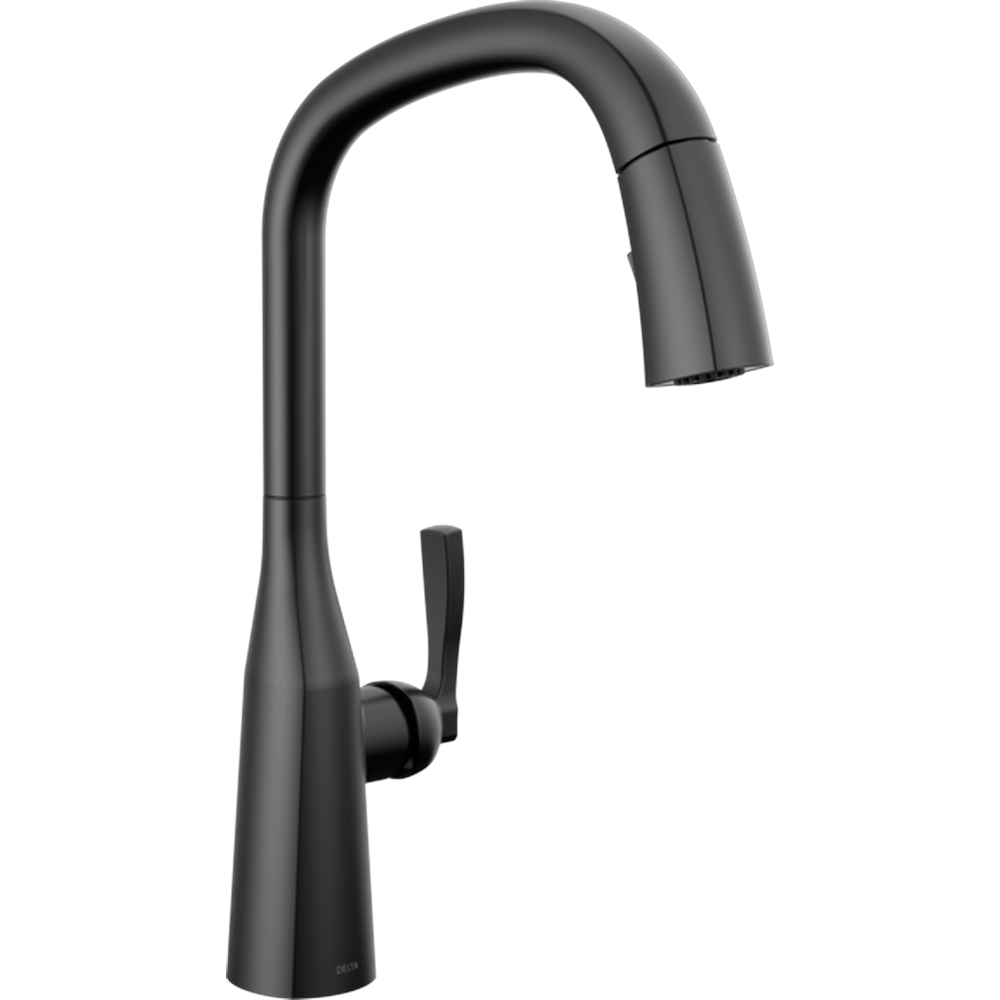 GRIFO DE COCINA MONOMANDO DELTA STRYKE® CON ROCIADOR EXTRAÍBLE
