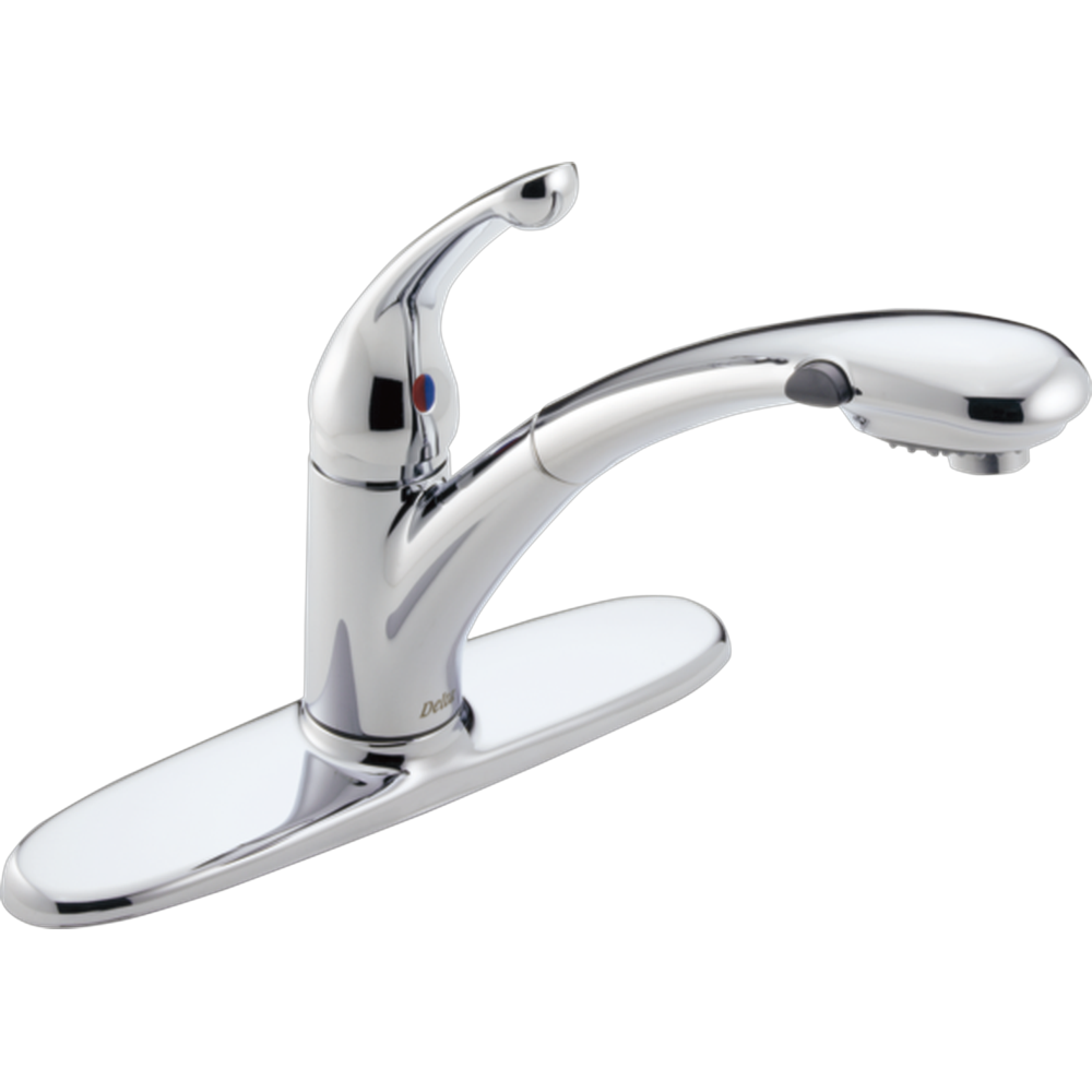 [470-WE-DST] GRIFO MONOMANDO DE COCINA DELTA CAÑO EXTRAÍBLE (Chrome)