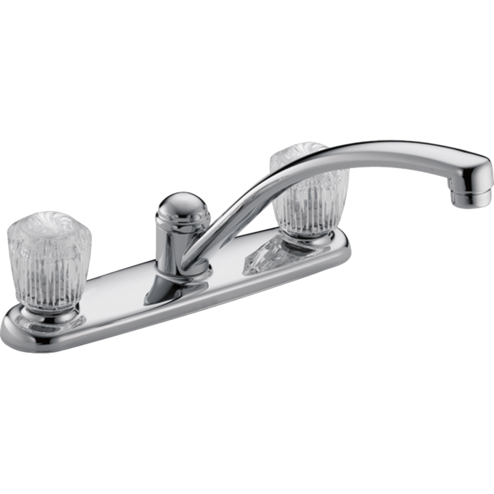 [2102LF] GRIFO DE COCINA DELTA SERIE 2100/2400 CON DOS MANIJAS