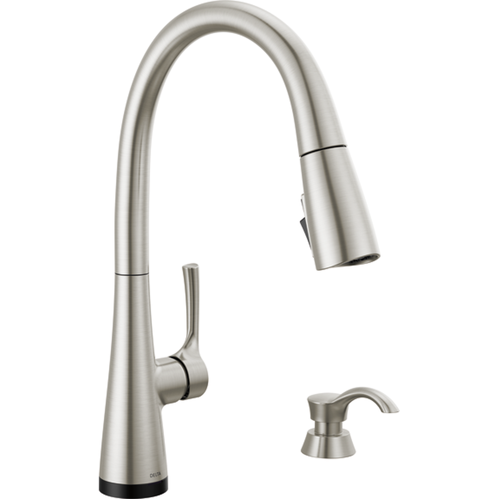 [19835TZ-SPSD-DST] GRIFO COCINA DELTA AUBURN MONOMANDO TECNOLOGÍA TOUCH2O SPOTSHE CON DISPENSADOR