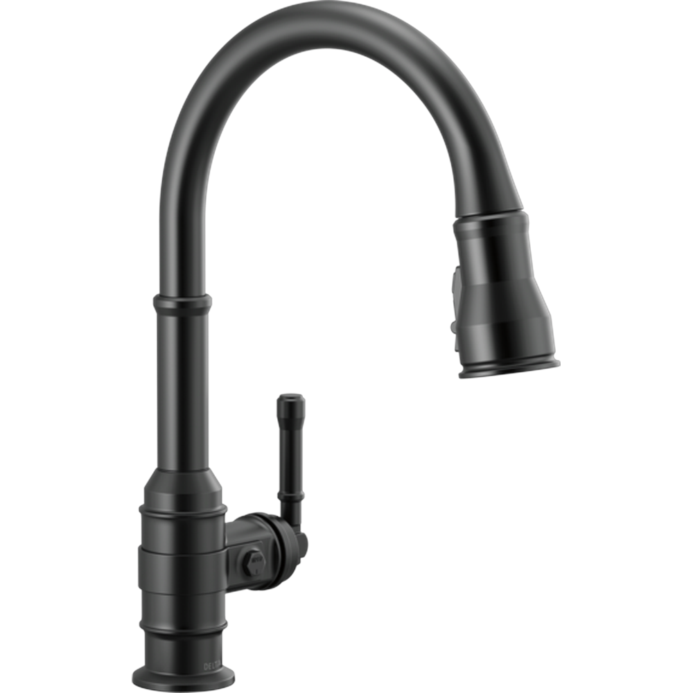 [9190-BL-DST] GRIFO DE COCINA MONOMANDO DELTA BRODERICK PULL-DOWN ACABADO CEPILLADO