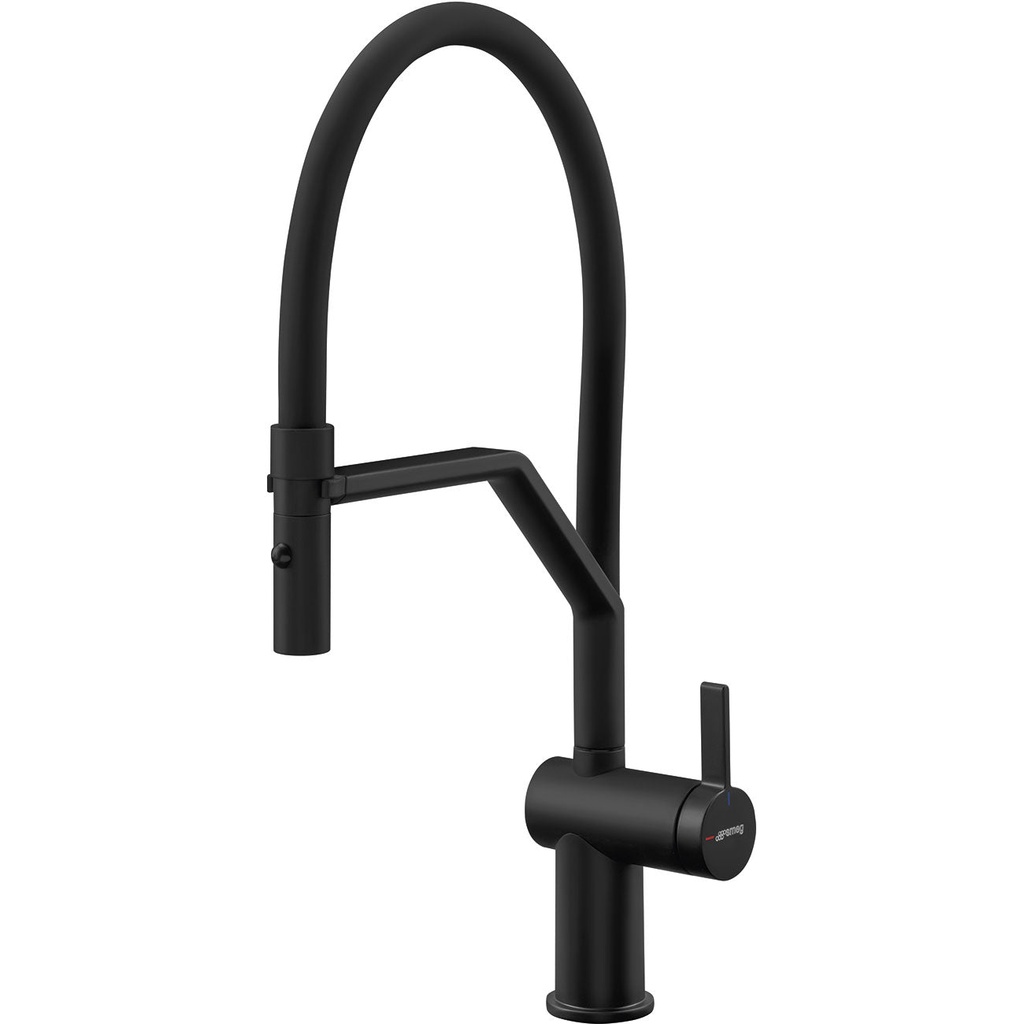 [MID20MN] MONOMANDO SEMI-PROFESIONAL NEGRO MATE GIRO 360°