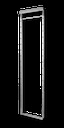 MARCO CLICK FIXX AJUSTABLE PARA DISPENSA, ACABADO GRIS