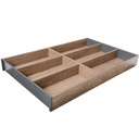 MARCO ORGANIZADOR AMBIA-LINE CON 6 DIVISIONES VERTICALES PARA MUEBLE DE ANCHO MÍNIMO 300 MM