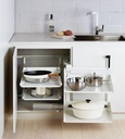 EXTRAÍBLE DE COCINA PARA MUEBLE EN ESQUINA MAGIC CORNER COMFORT LÍNEA LIBELL