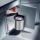 BOTE BASURERO MOON HAILO DE 15 L PARA GABINETE DE ANCHO DE 400 MM