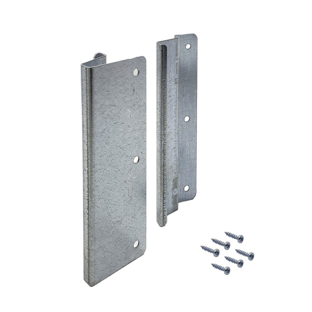 KIT DE ESPACIADORES PARA GOLA VERTICAL, JUEGO DE BRACKETS DERECHO E IZQUIERDO Y 6 TORNILLOS