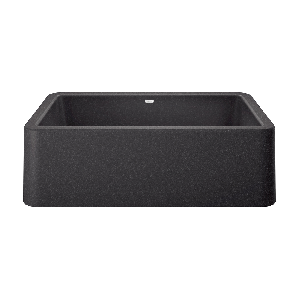 [401895] TARJA COCINA BLANCO IKON SILGRANIT ANTRACITA FRENTE DELANTAL