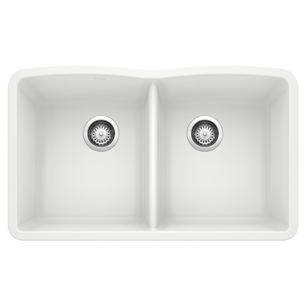 TARJA BLANCO DIAMOND DOBLE TAZÓN SILGRANIT II BLANCA COCINA