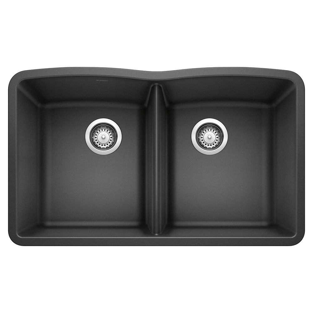 [440184] TARJA DOBLE BLANCODIAMOND SILGRANIT ANTRACITA COCINA