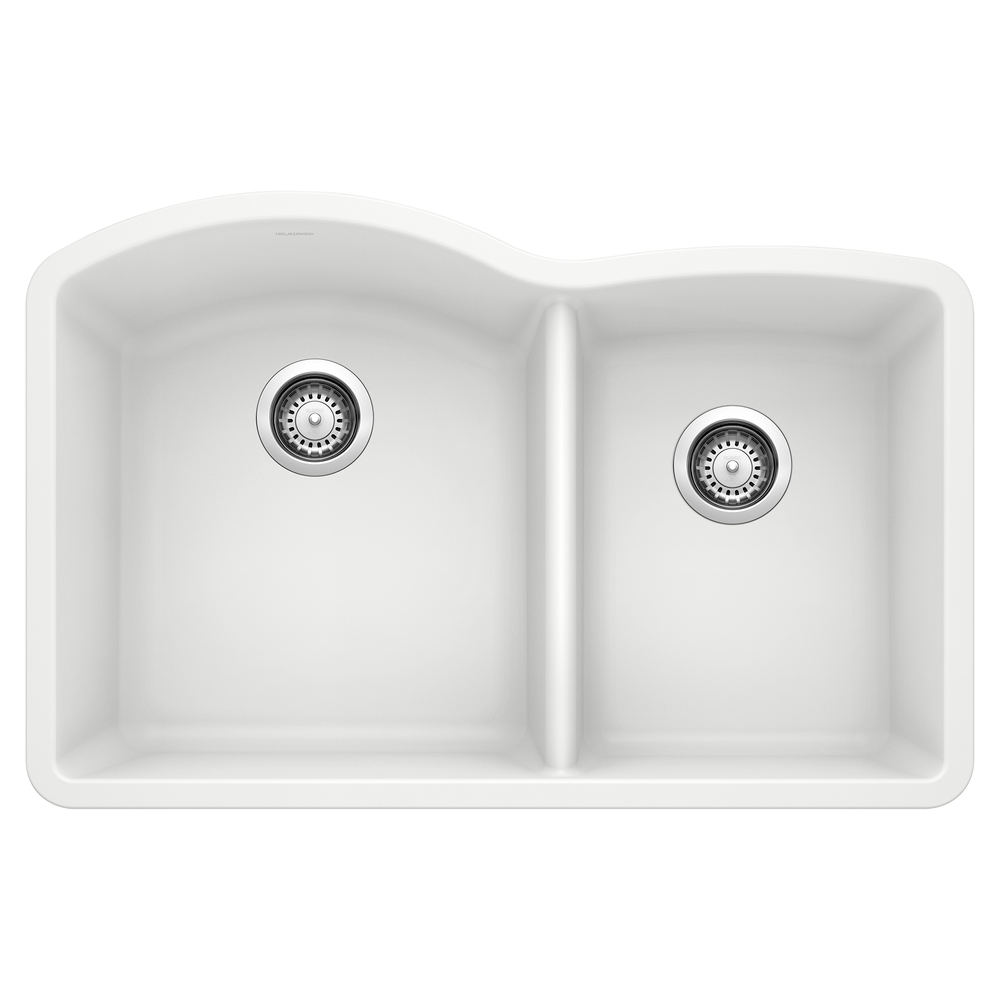 TARJA DE COCINA BLANCO SILGRANIT DIAMOND 1.75 TAZÓN BLANCO