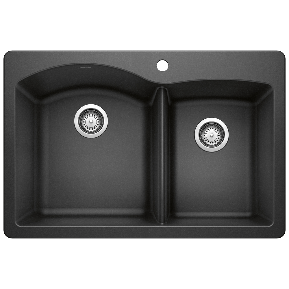 [440215] TARJA DE COCINA EMPOTRABLE BLANCO DIAMOND 1-3/4 ANTHRACITE