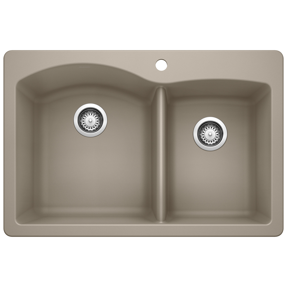[441283] TARJA BLANCO DIAMOND 1.75 BOWL SILGRANIT TRUFFLE PARA COCINA