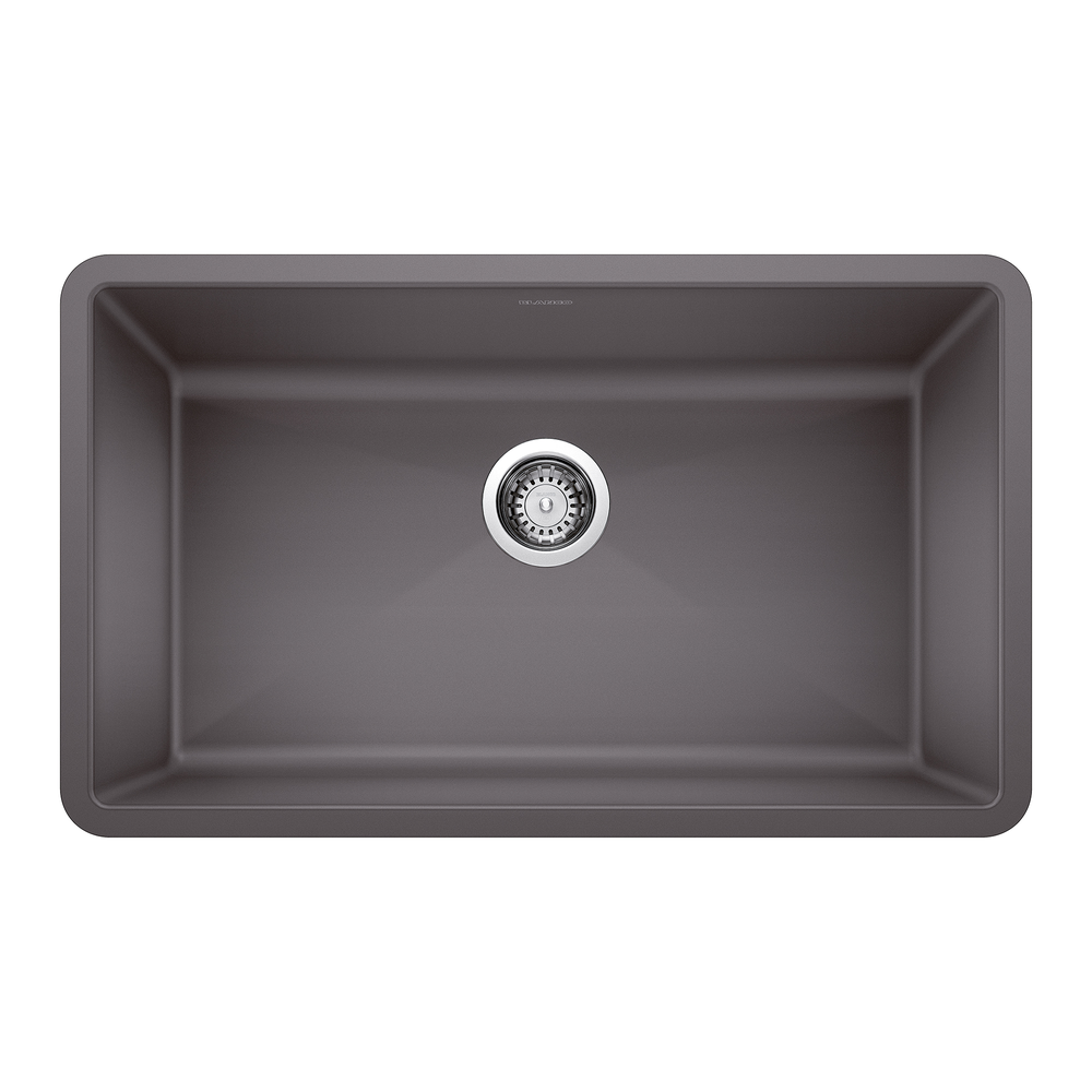 [441478] TARJA DE COCINA BLANCO PRECIS SUPER SINGLE CINDER DE SILGRANIT