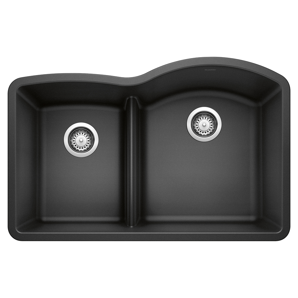 [441598] TARJA COCINA SILGRANIT NEGRO ANTHRACITE MONTAJE BAJO DIVISIÓN BAJA