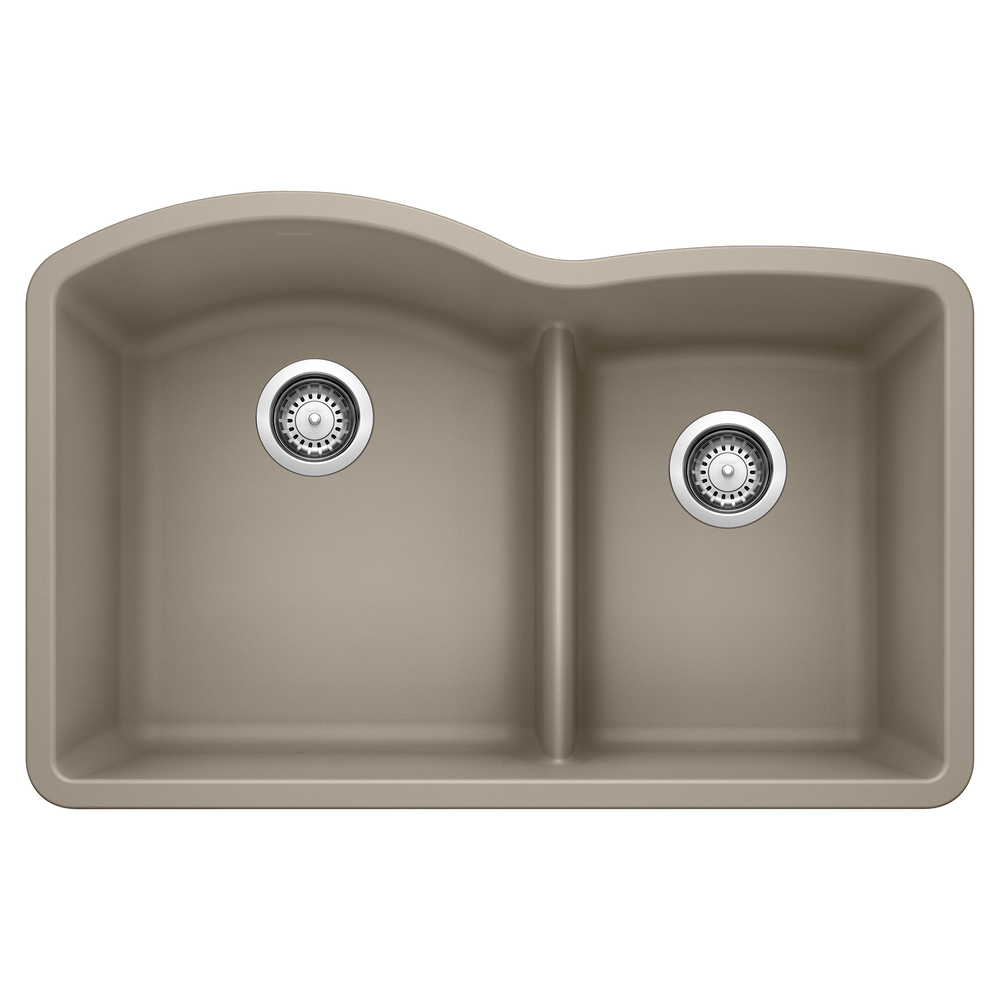 [441596] TARJA DE COCINA BLANCO DIAMOND SILGRANIT LOW DIVIDE TRUFFLE