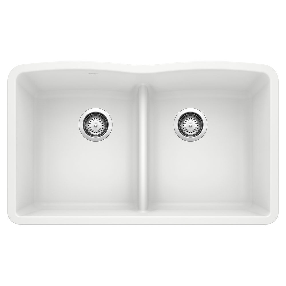 [442074] TARJA COCINA BLANCO ROMY DIAMOND SILGRANIT BAJO CUBIERTA