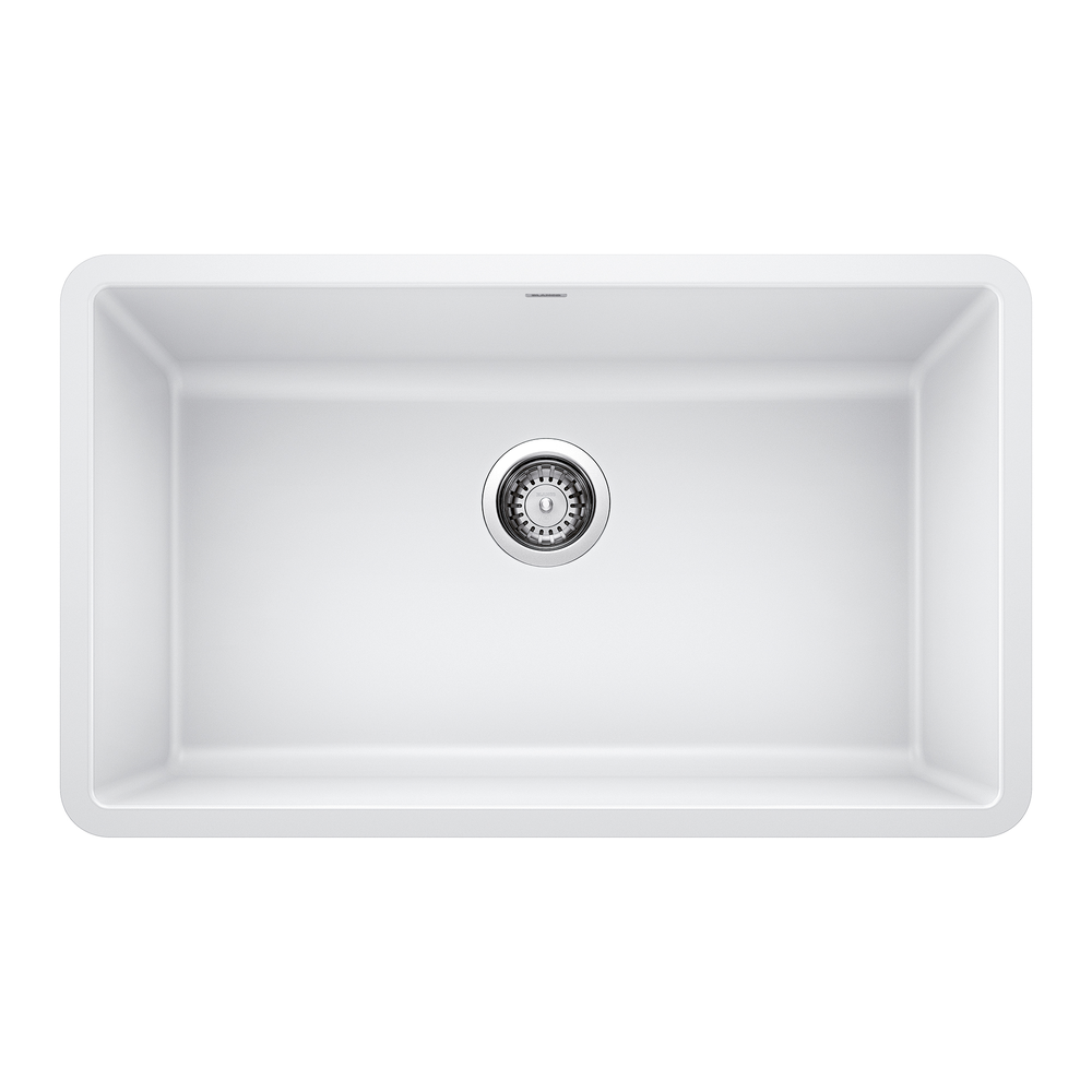 TARJA BLANCO PRECIS BLANCA BAJO CUBIERTA 30 PULGADAS COCINA MATERIAL SILGRANIT