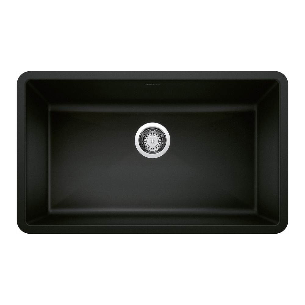 [442935] TARJA DE COCINA SILGRANIT NEGRO PRECIS SUPER SINGLE BOWL