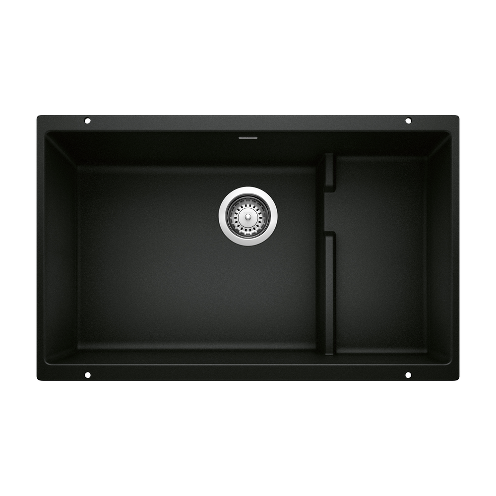 [442934] TARJA COCINA PRECIS CASCADE SUPER SINGLE NEGRO SILGRANIT