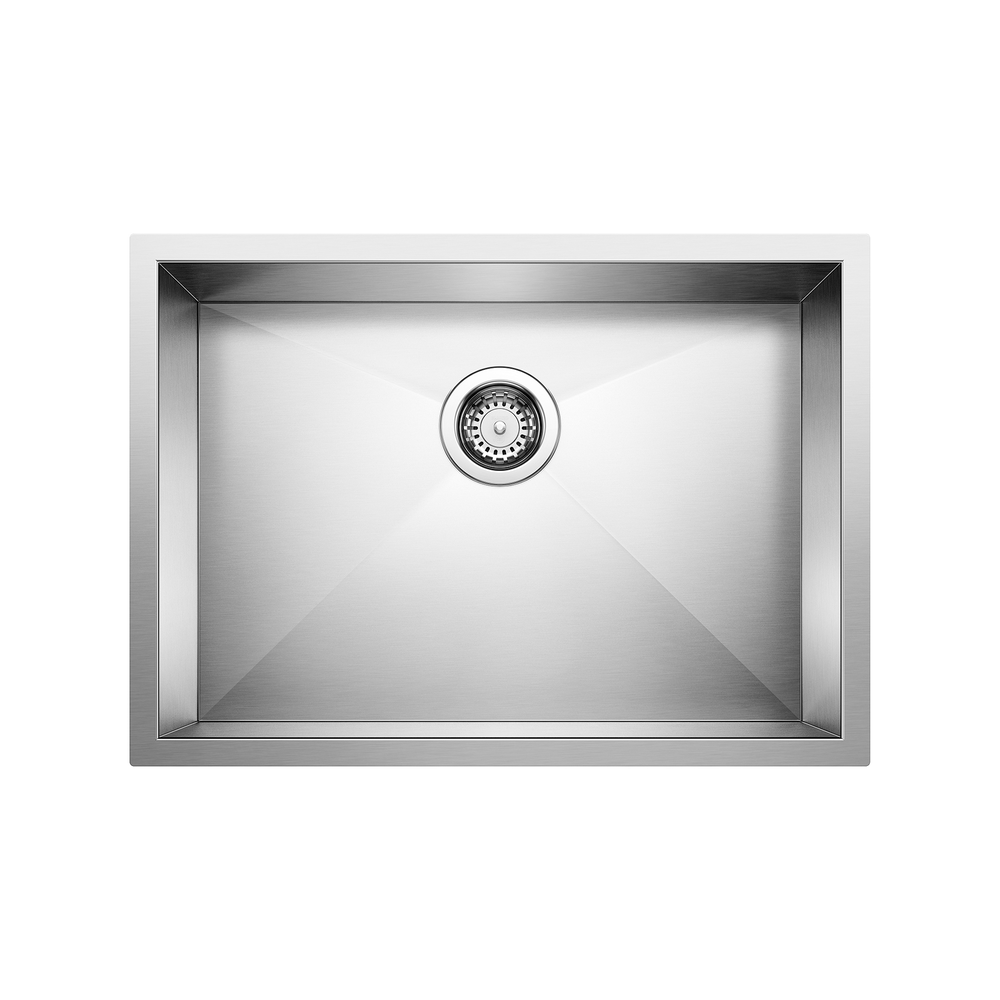 [443051] TARJA DE COCINA QUATRUS R0 TAZÓN ÚNICO ACERO INOXIDABLE CROMO