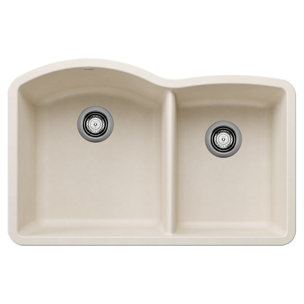 [443064] TARJA BLANCO DIAMOND 1-3/4 TAZAS SILGRANIT BLANCO COCINA