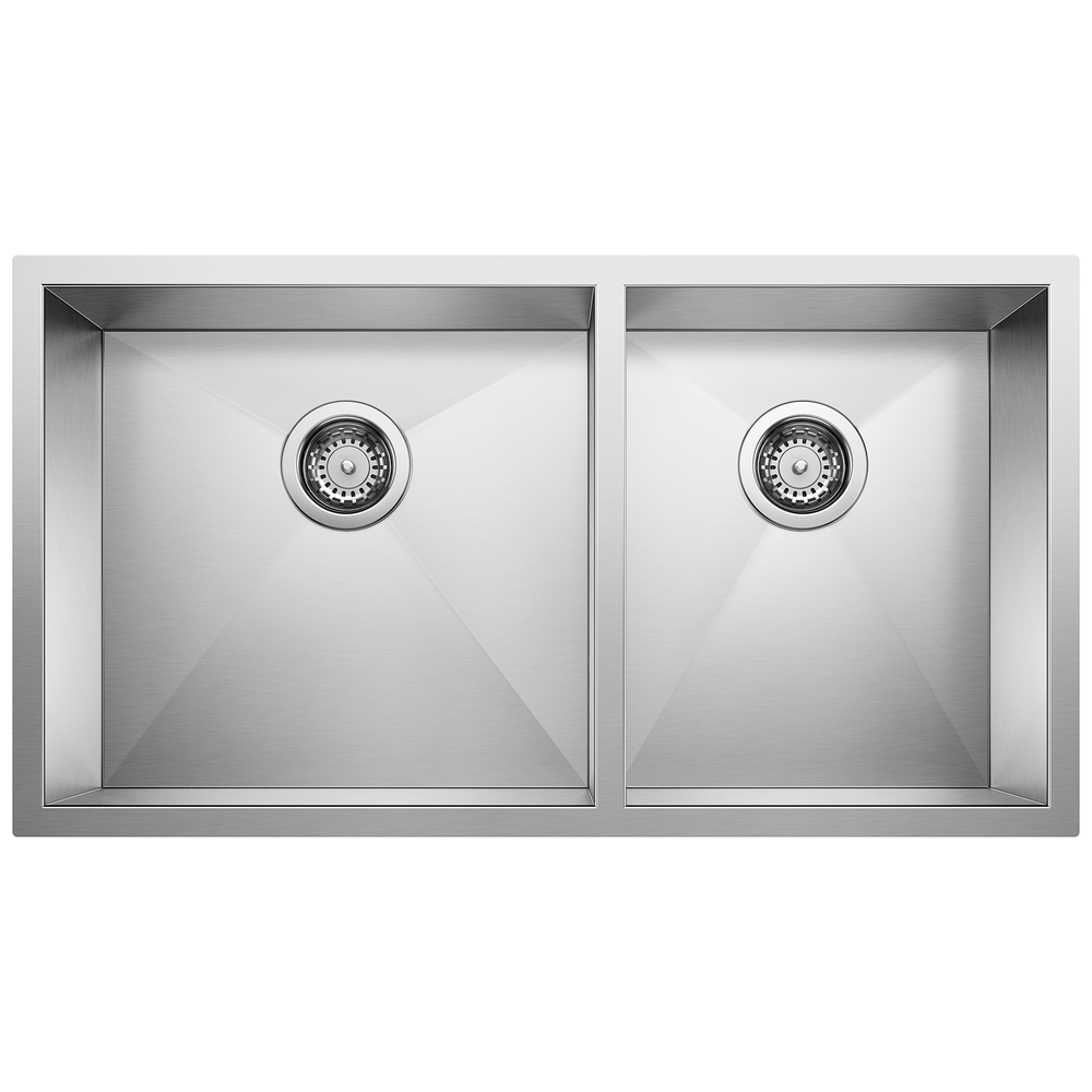 TARJA DE COCINA QUATRUS R0 CON TAZÓN 1-3/4 DE ACERO INOXIDABLE BLANCO AMERICA