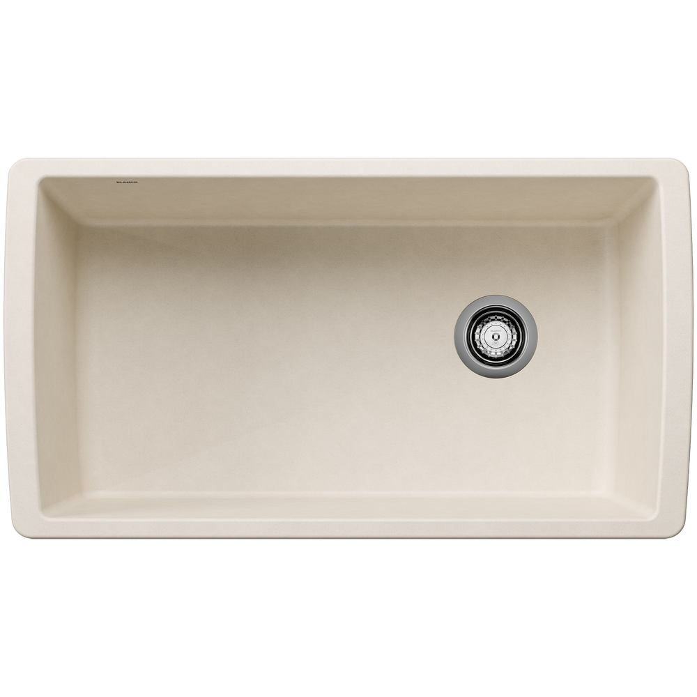[443071] TARJA DE COCINA BLANCO SILGRANIT SUPER SENO SENCILLO SOFT WHITE