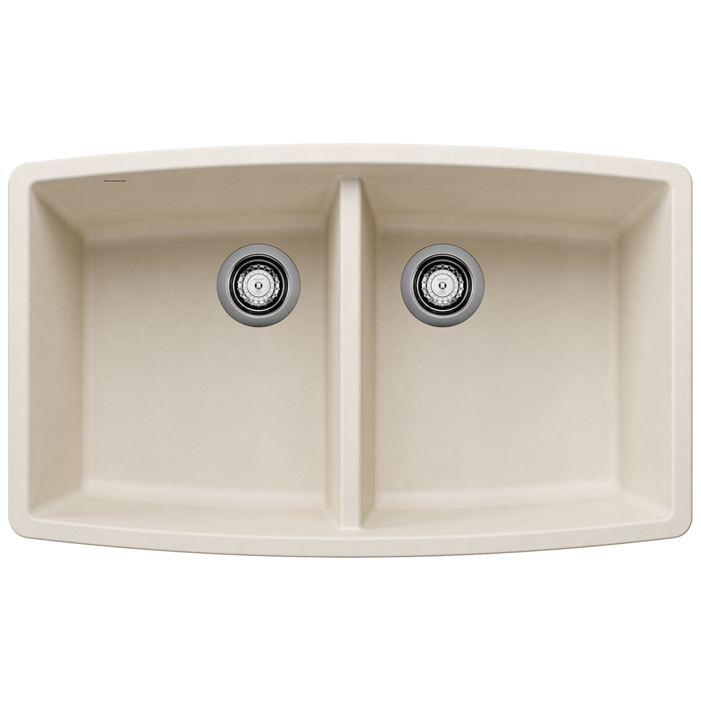 [443086] TARJA COCINA SILGRANIT BLANCO DOBLE TAZÓN BLANCO SUAVE