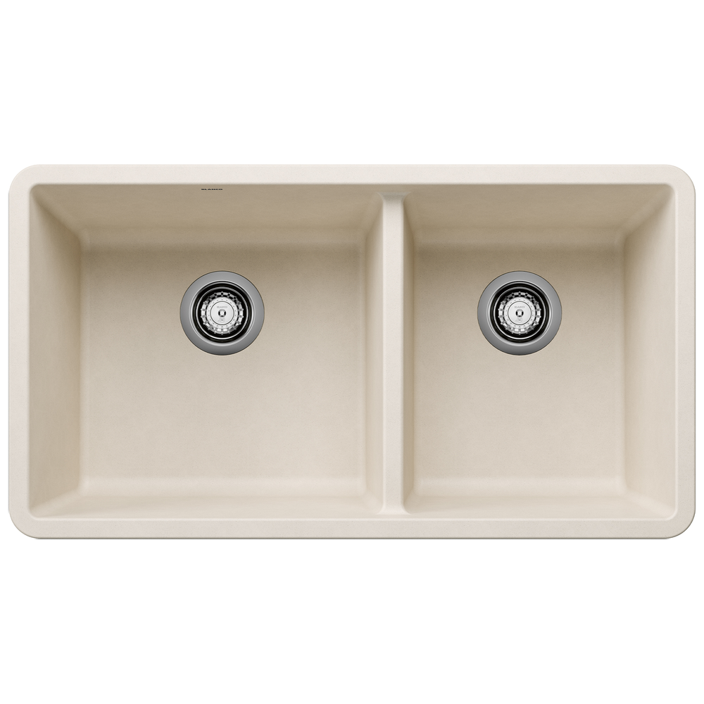 TARJA DE COCINA BLANCO PRECIS 1-3/4 BOWL SILGRANIT BLANCO SUAVE
