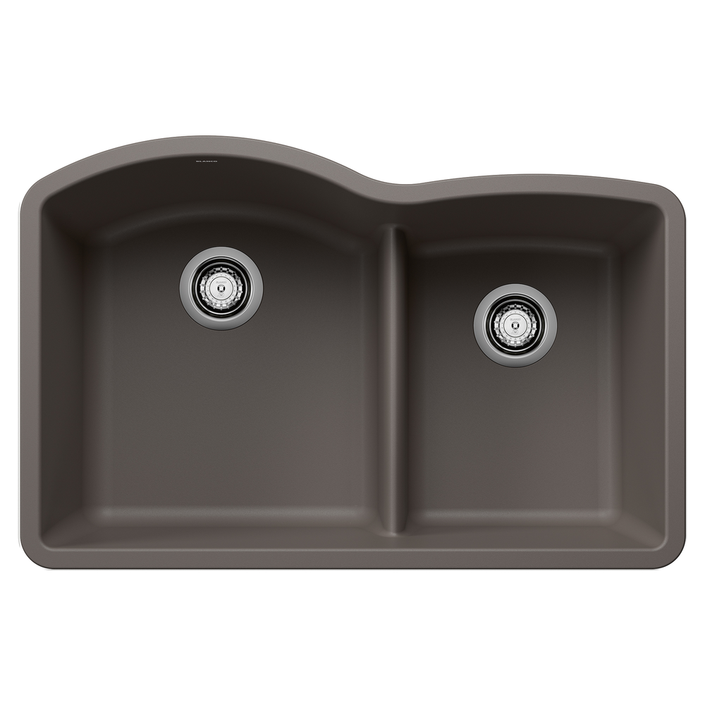 [443102] TARJA DE COCINA BLANCO SILGRANIT DIAMOND DIVIDIDO VOLCANO GRAY