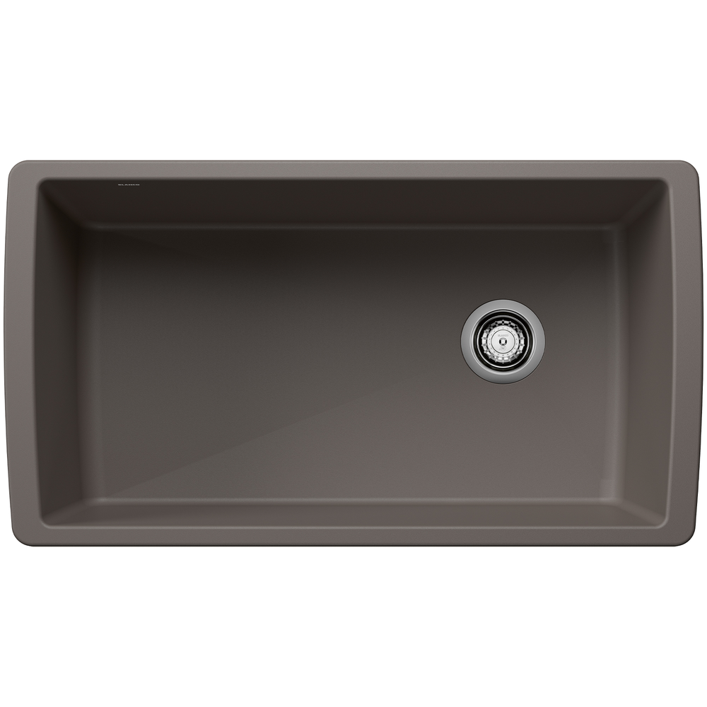 TARJA DE COCINA SILGRANIT SUPER SENO SENCILLO VOLCANO GRAY