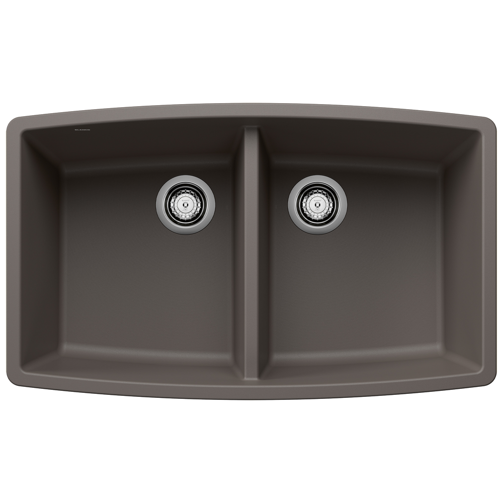 [443123] TARJA DOBLE CUBETA BLANCO SILGRANIT PERFORMA VOLCANO GRAY