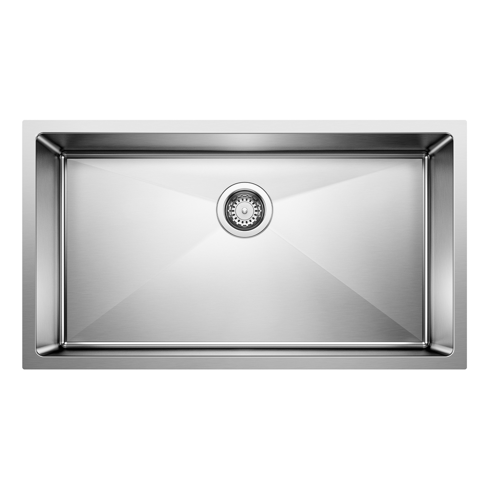 [443148] TARJA COCINA ACERO INOXIDABLE QUATRUS R15 CROMO SUPER SINGLE