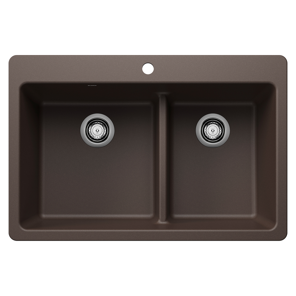 [443215] TARJA COCINA SILGRANIT BLANCO AMERICA LIVEN DIVISIÓN BAJA CAFÉ