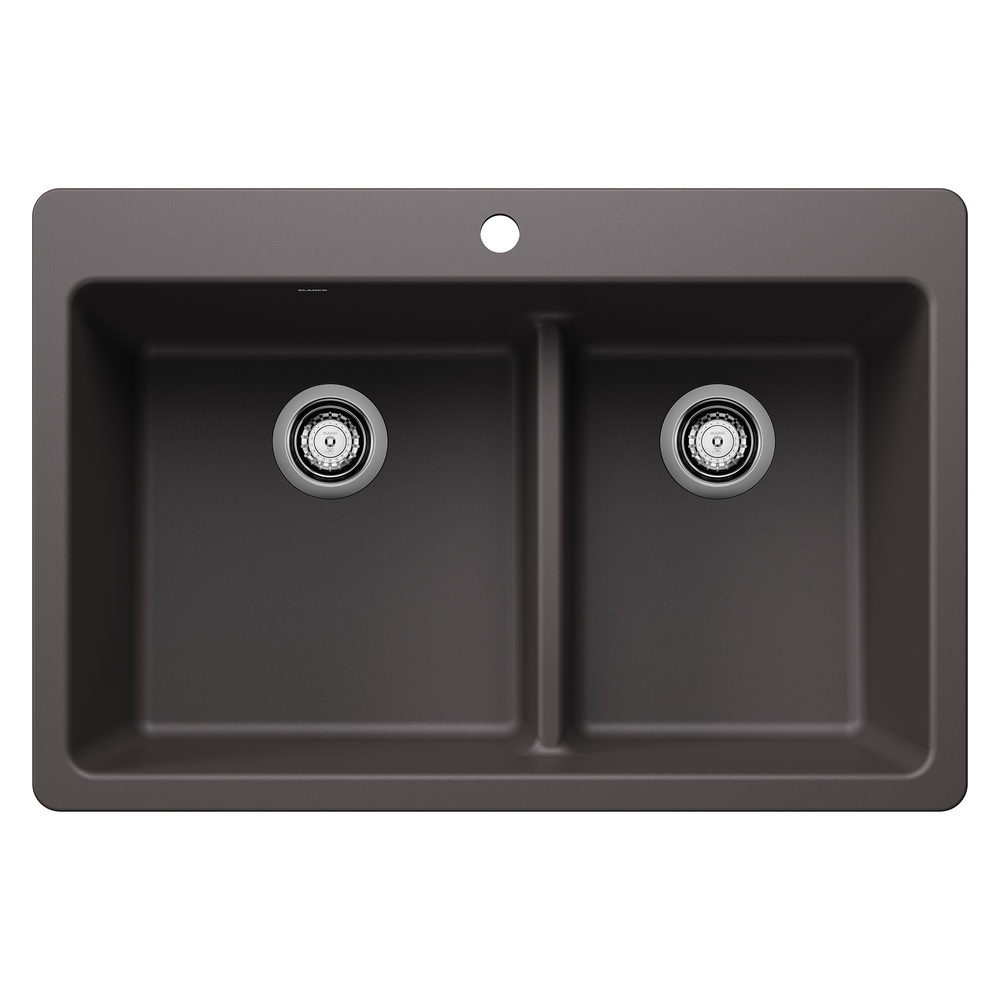 [443212] TARJA LIVEN CINDER BAJO MONTAJE COCINA SILGRANIT 84CM