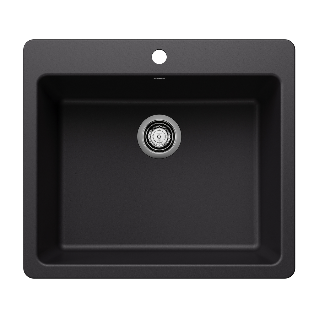 [443218] TARJA LIVEN SILGRANIT NEGRO PARA COCINA 64CM X 56CM
