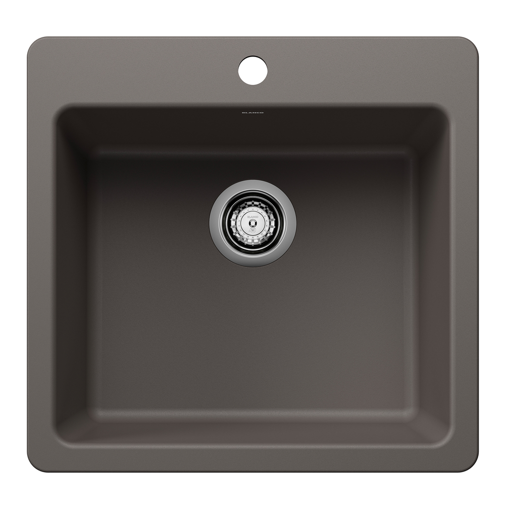 TARJA DE COCINA LIVEN, UNIFICADOR DE MONTAJE PARA TAZÓN INDIVIDUAL DE 21" - GRIS VOLCÁN