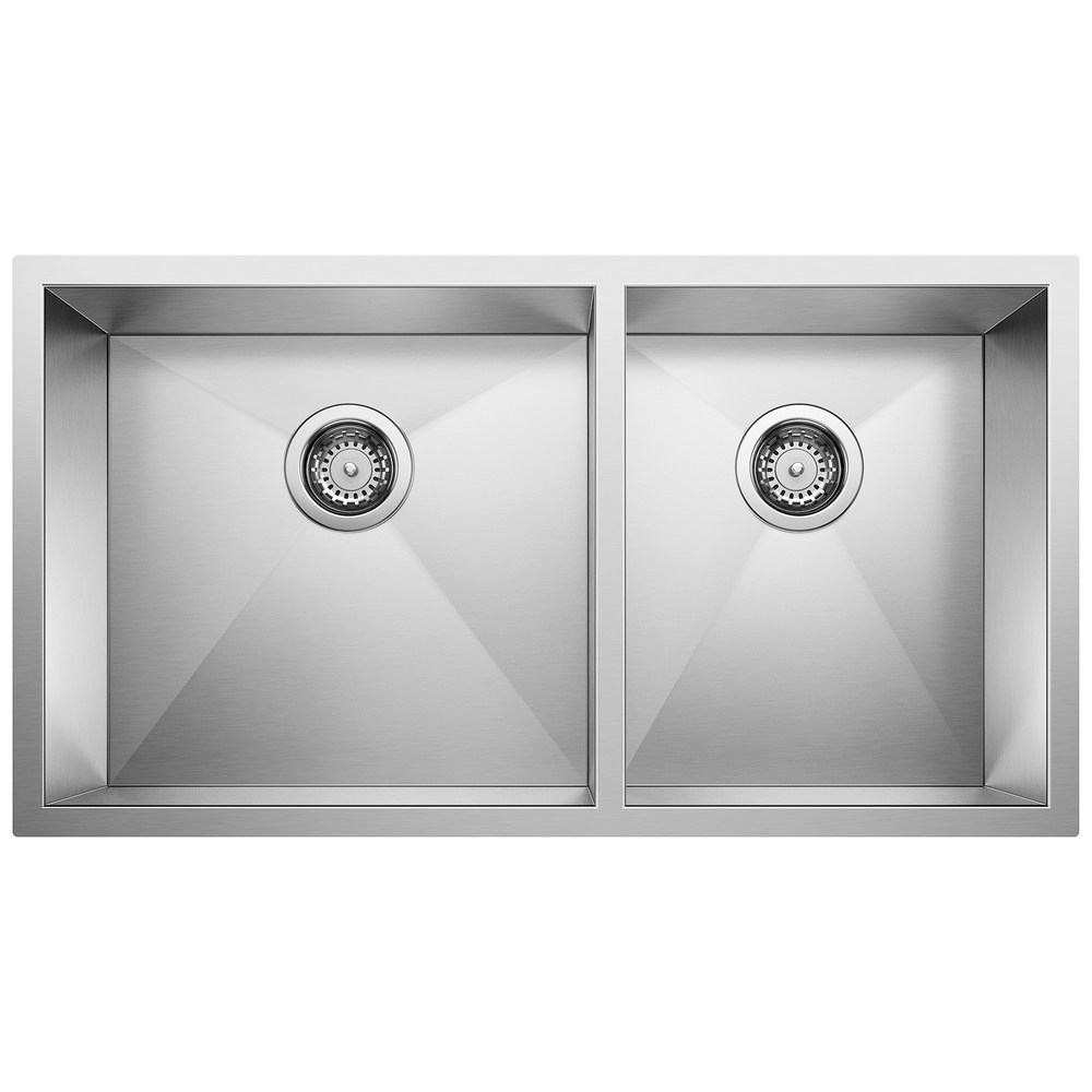 [515824] TARJA DE COCINA BLANCO PRECISIÓN DE ACERO INOXIDABLE SENCILLA CROMO