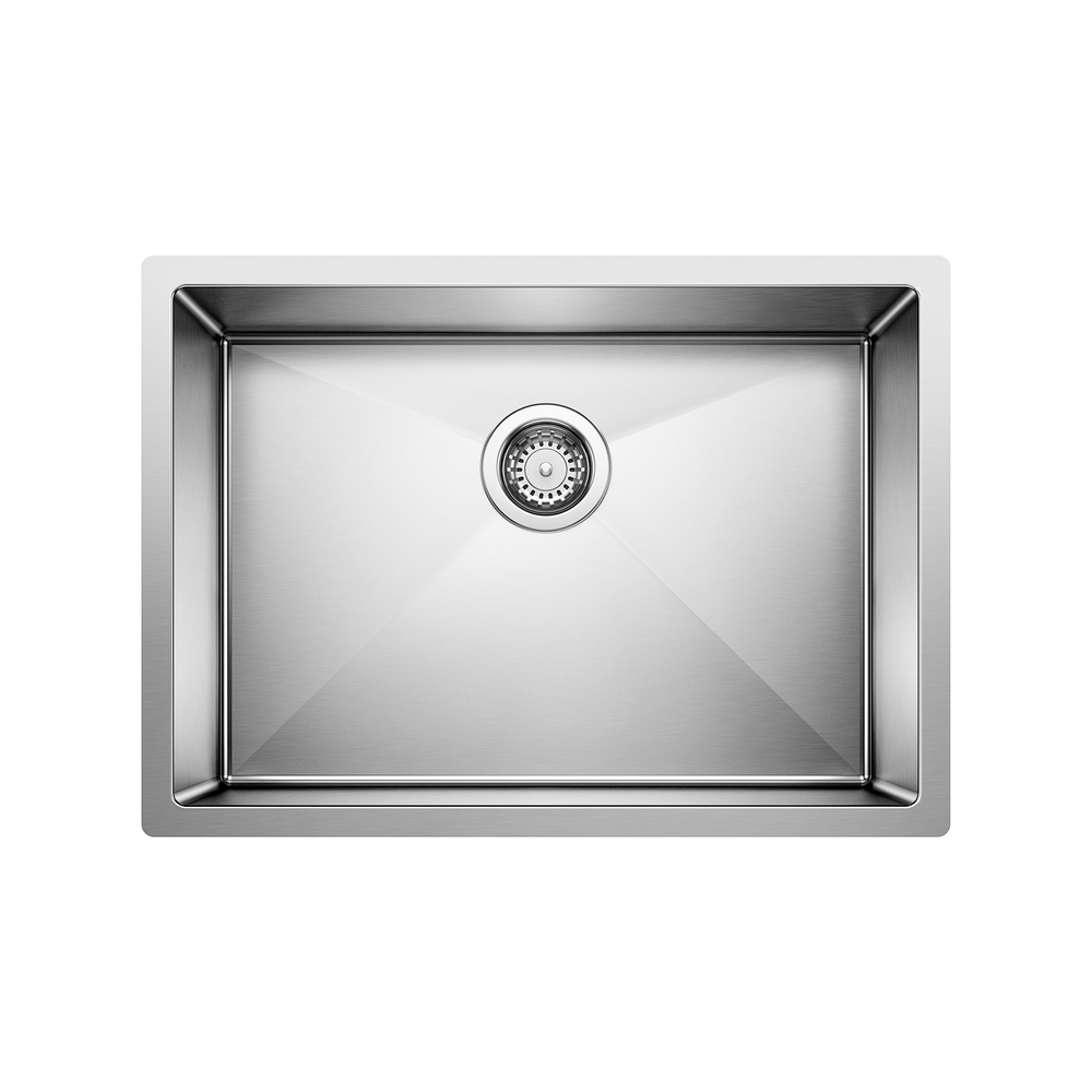 [515822] TARJA DE COCINA BLANCO PRECISION 16" ACERO INOXIDABLE SENCILLA