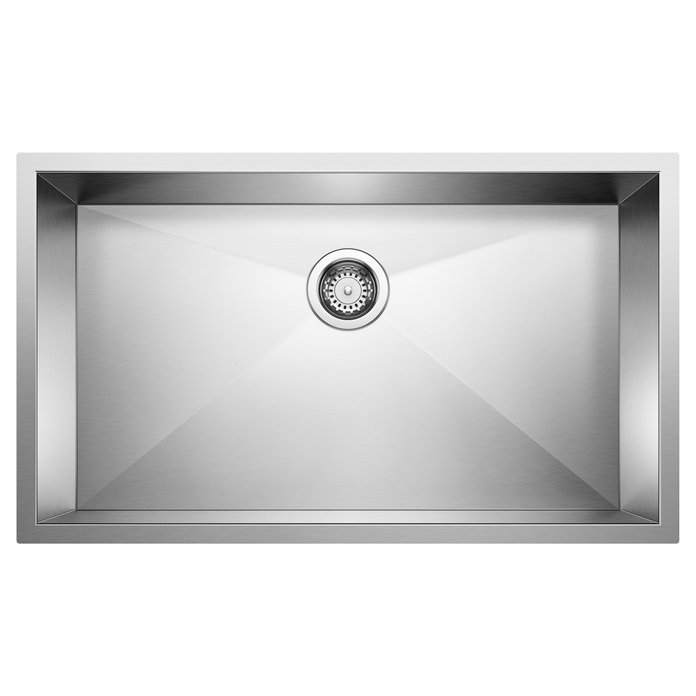 [515820] TARJA DE COCINA BLANCO PRECISION SUPER SINGLE ACERO INOXIDABLE