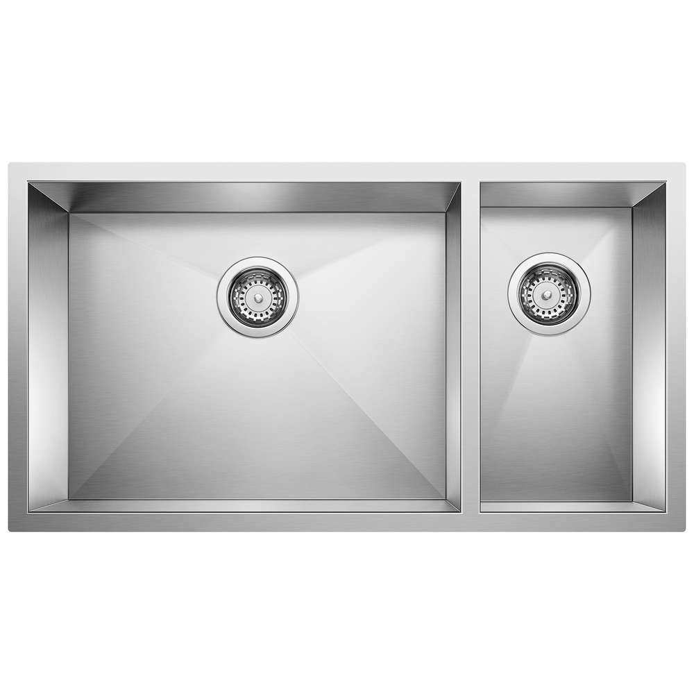 [516213] TARJA DE COCINA BLANCO PRECISION 16" ACERO CROMO SATÍN